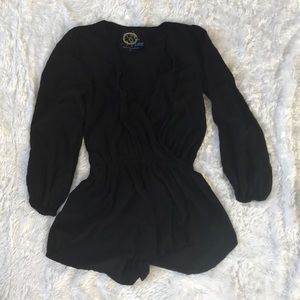 Blue Life Romper Size Small
